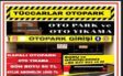 KAPALI OTOPARK VE OTO YIKAMA