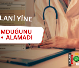 Eflani’nin Dahiliye Doktor Umudu Hayal Oldu