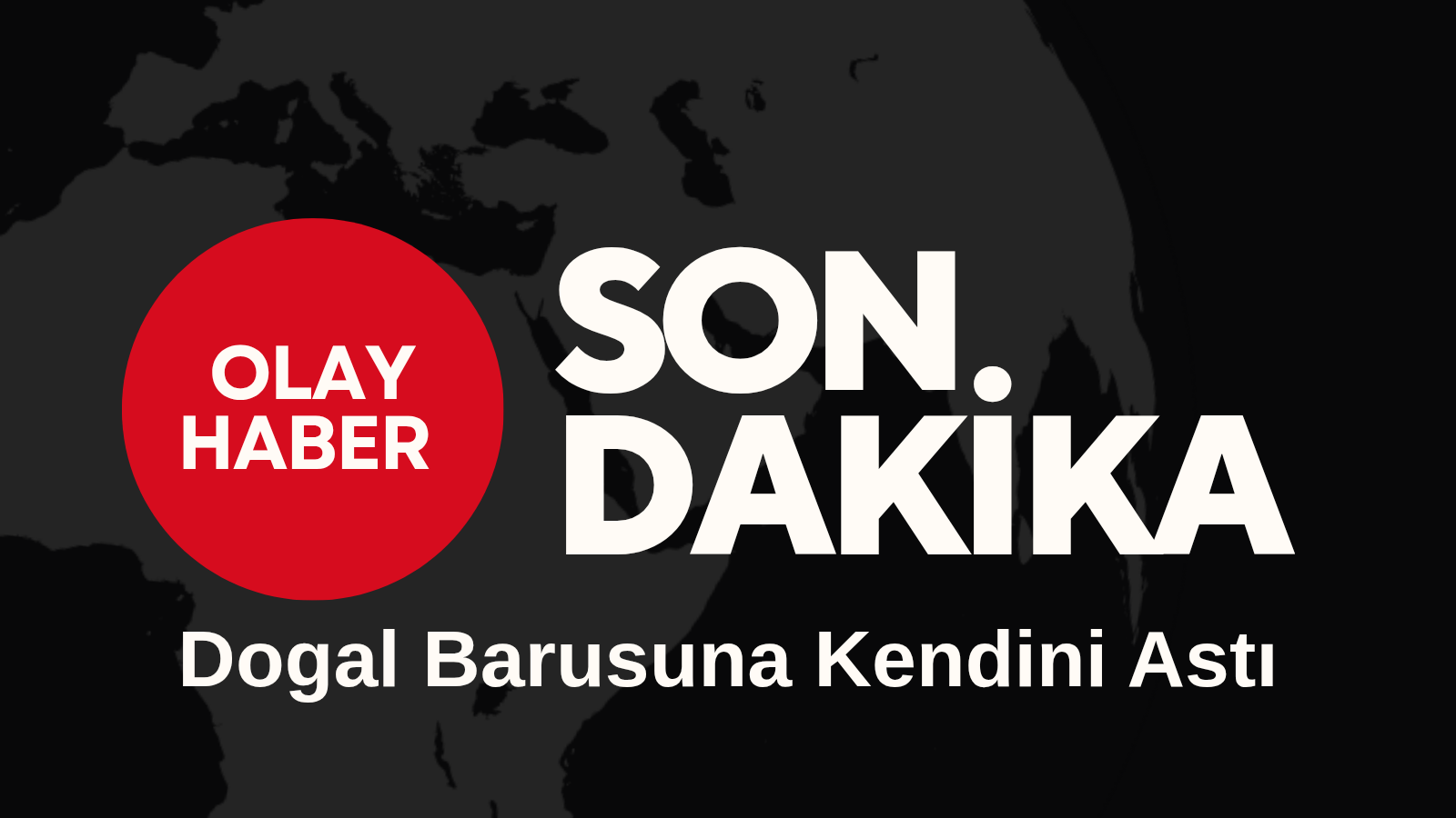 Sondakika -Asılı Bulundu- Karabük Olay