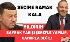 BAYRAK YARIŞI ERDEMLİKTİR: YILDIRAY YILDIRIM’DAN SERT MESAJLAR