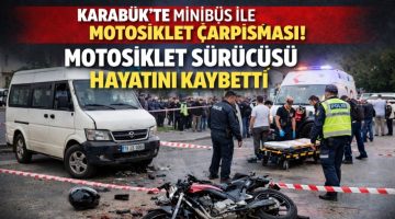 Motor Sürücüsü Hayatını Kaybetti