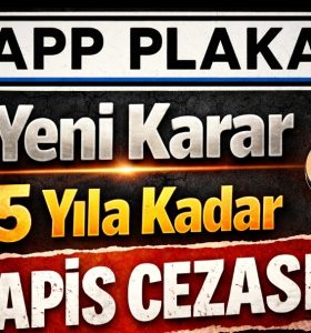 APP PLAKALAR İLE İLGİLİ YENİ KARAR