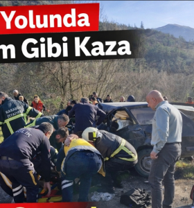 Yenice Yolunda Feci Kaza: 3’ü Ağır 6 Yaralı